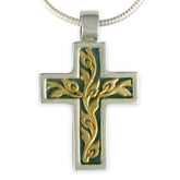 Flores Cross Pendant